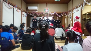 下町クリスマス会のようす