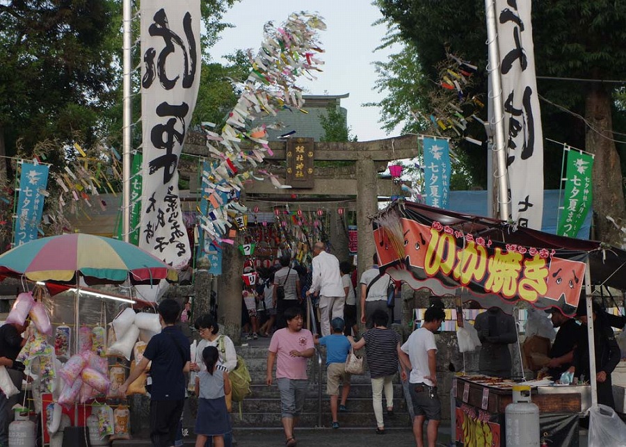 七夕神社　夏祭り